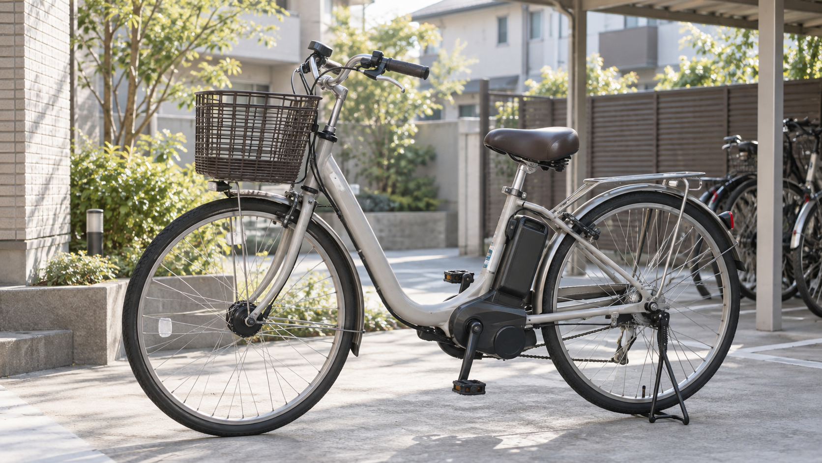電動アシスト自転車の寿命と買い替え時期を考えるイメージ