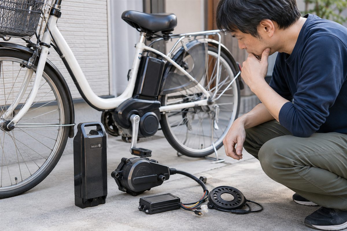 修理代は原因で大きく変わるを確認する様子