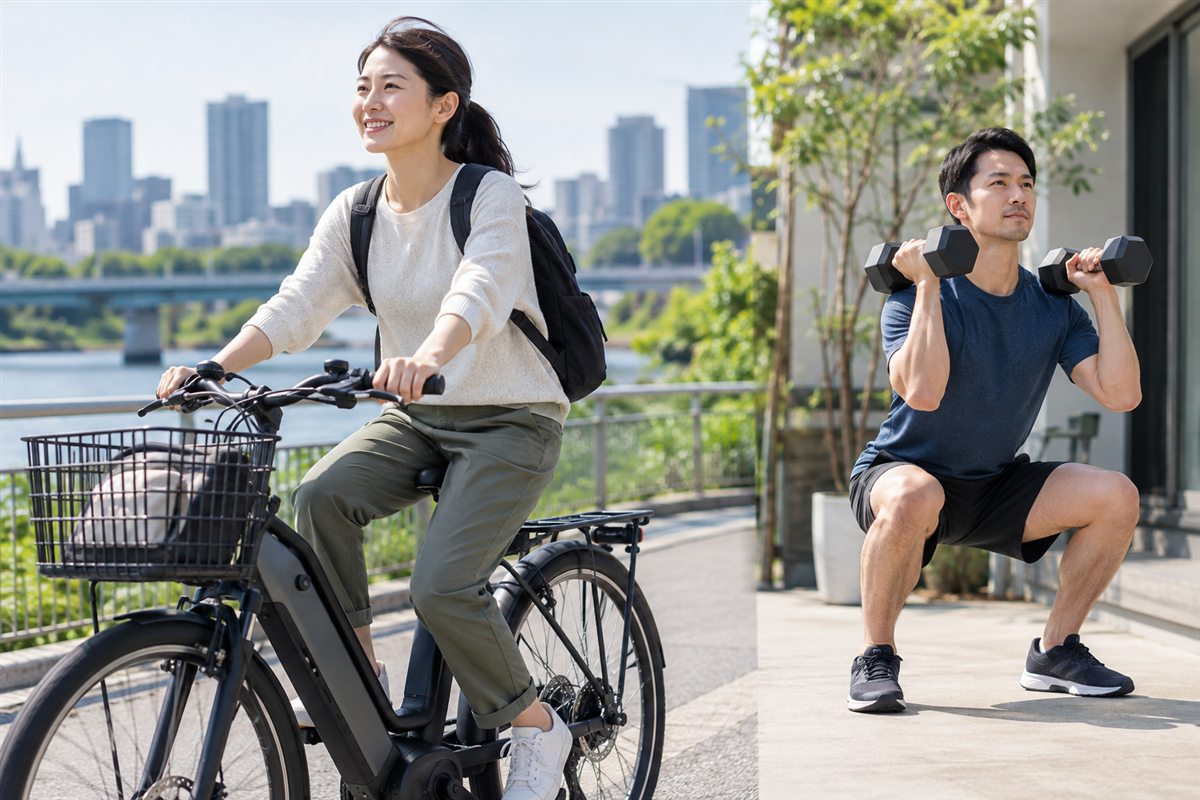 楽に走れることと筋力は別を確認する人