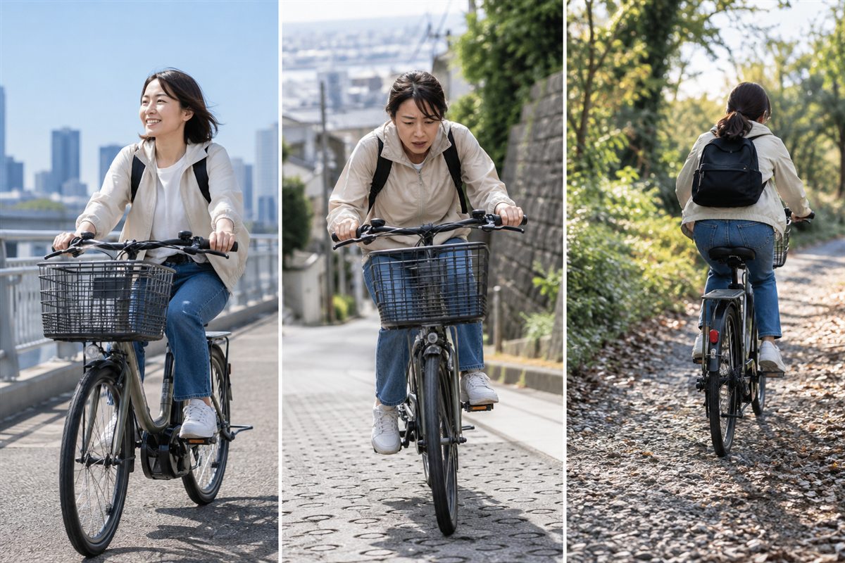 時間だけでは負担は分からないを確認する様子