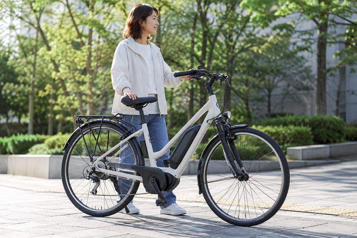自転車ブランドと区別するを確認する様子