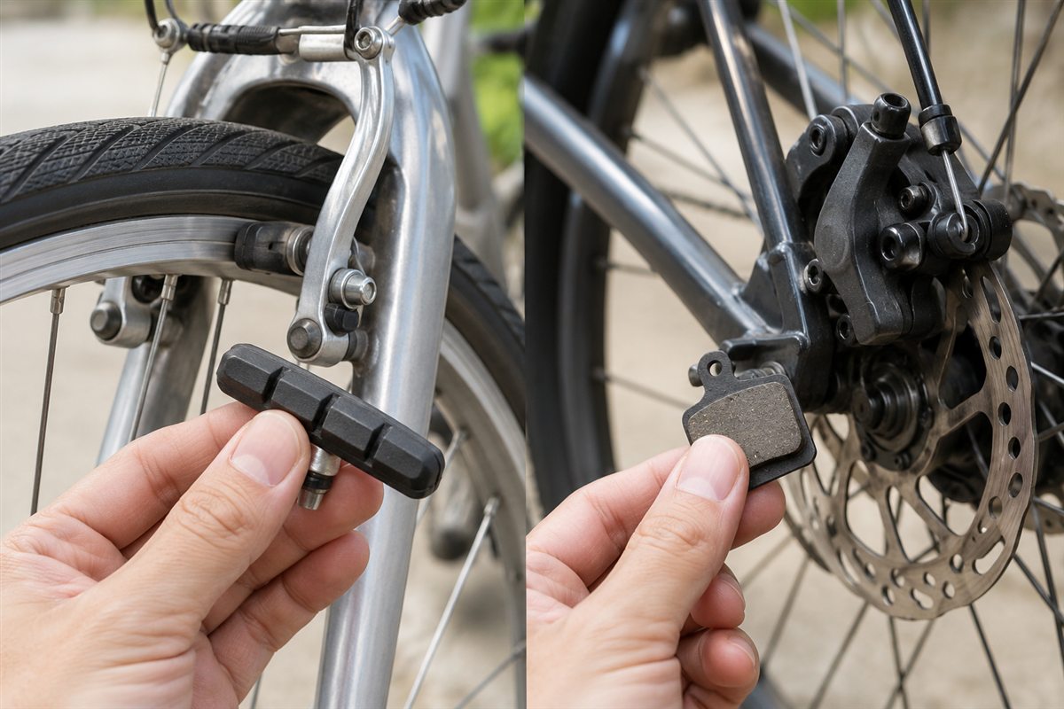 シューとパッドを混同しないを確認する利用者