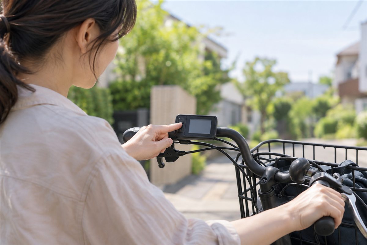 電波時計ではなく内蔵時計で動くを確かめる利用者