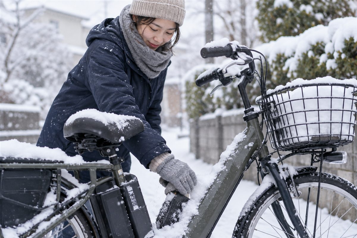 雪に触れたら即故障ではないに関する場面