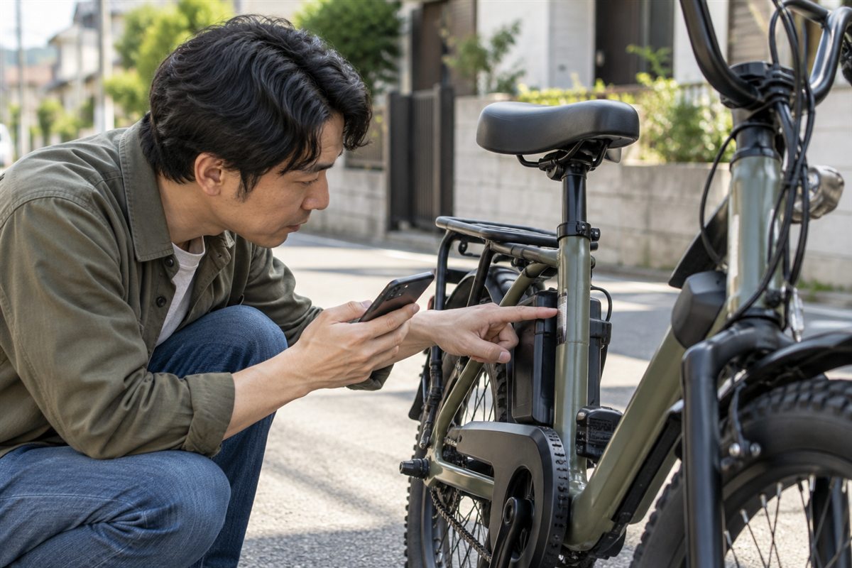 年式と型番を確かめるに関連する場面