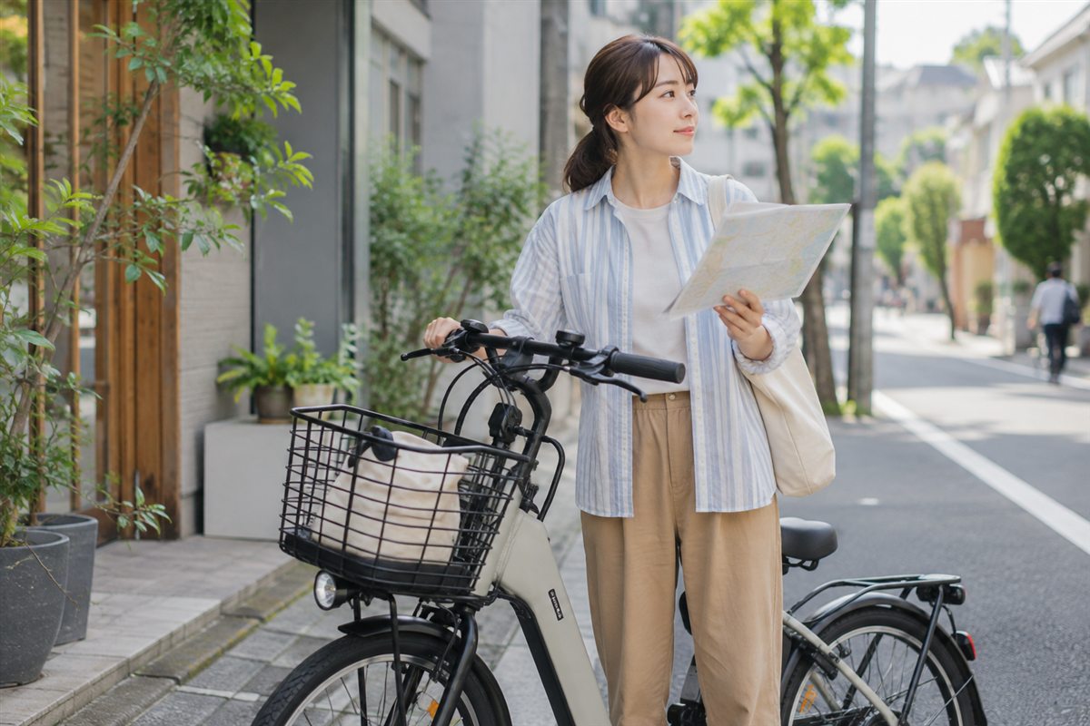 短距離でも条件を決めるを確認する様子