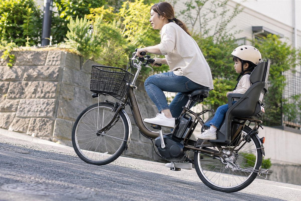 電動自転車で負担が増える理由に関する電動自転車の場面