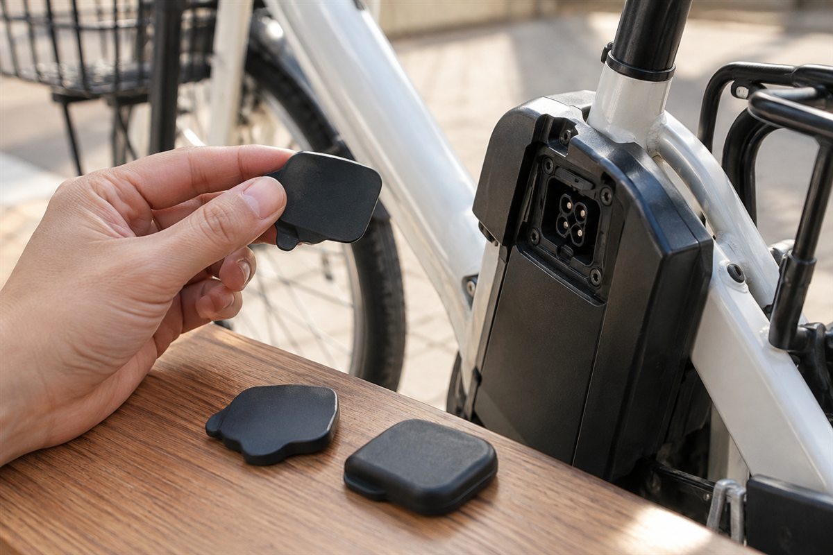 端子カバーは別売りのことが多いに合わせて電動自転車を扱う人