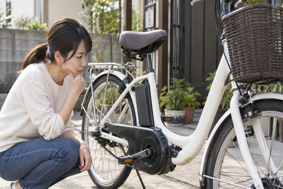 電動自転車がアシストしない修理代は？原因別の費用と保証の確認に関連する電動自転車の場面