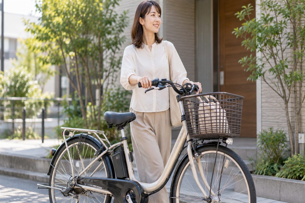 電動自転車のviviとは？ビビ・DXの品番と購入前の確認点に関する電動自転車の場面