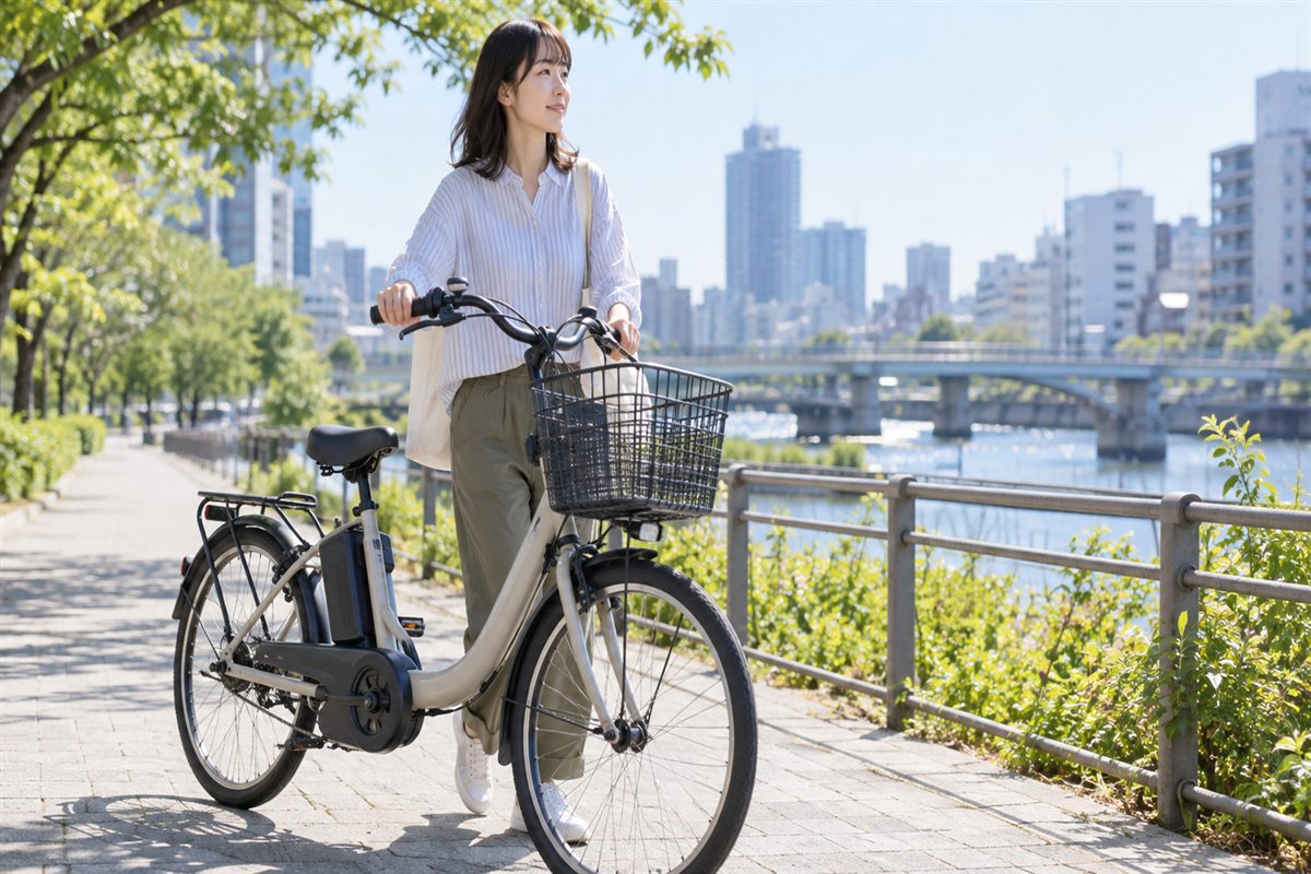 6万円台の電動自転車を探すには？購入総額と確認条件を考えるに関する電動自転車の場面