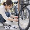 電動自転車の虫ゴム交換手順｜必要な準備と直らないときの判断に関する電動自転車の場面