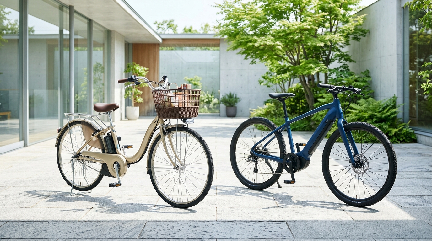 ライフスタイルに合わせて最適なモデルを選べる最新電動アシスト自転車